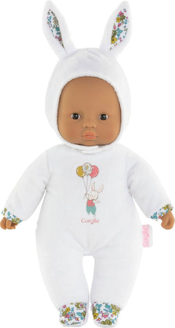 Corolle Mon Doudou Sweet Heart Babypop Konijn Wit, 30cm