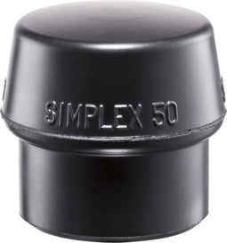 Halder SIMPLEX 3202.080 - Reservekop Middelhard 430 g - Zwart
