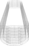 vidaXL - Gabion - plantenbak - verhoogd - 500x100x50 - cm - gegalvaniseerd - ijzer