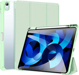 Dux Ducis Tablet Hoes Geschikt voor iPad Air 4 (2020) /iPad Air 11 inch (2024) M2 / iPad Air 5 (2022) - Dux Ducis Toby Bookcase - Groen