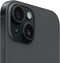 Apple iPhone 15 - Zwart - 128 GB - Fysieke simkaart + eSIM