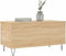 vidaXL - Salontafel - 90x44,5x45 - cm - bewerkt - hout - sonoma - eikenkleurig