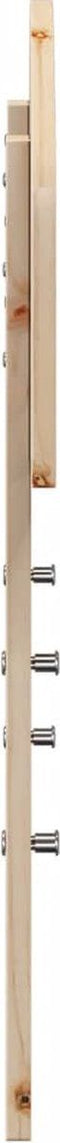 vidaXL - Hoofdbord - 90 - cm - massief - grenenhout