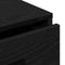 vidaXL - Dressoir - Zwart - Eik - 40x41x75 - cm - Gelaagd - Hout