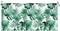 vidaXL - Tuinbankkussen - 100x50x3 - cm - oxford - stof - bladpatroon