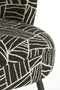 Light & Living Fauteuil Dieyda - Zwart/Wit
