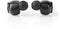 Nedis TWS - In-Ear Koptelefoon - Bluetooth 5.0 met spraakbediening - Zilver Zwart