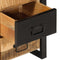 vidaXL - Ladekast - 40x40x75 - cm - massief - ruw - mangohout