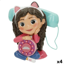 Gabby's Dollhouse Speelgoedtelefoon - Geluid - Multicolour (4 Stuks)