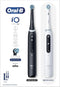 Oral-B iO Series 5 - Elektrische tandenborstel - A.I. poetsherkenning en poetsdruksensor - Wit (2 stuks)