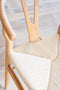Orville Bone stoel naturel hout