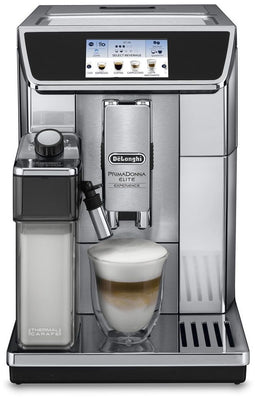 DeLonghi PrimaDonna Elite Experience ECAM 650.85.MS - Volautomatische Koffiemachine - 15 bar Pompdruk - Zilver