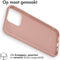 iMoshion Hoesje Geschikt voor iPhone 14 Pro Max Hoesje Siliconen - iMoshion Color Backcover - lichtroze
