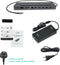 i-tec USB-C Docking Station - 10-in-1 - 4K 3x Display Power Delivery 85W + Universele Charger 112W
