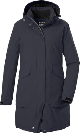 Damen Funktionsparka Parka/manteau impermeable avec capuche amovible Femme