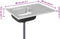 vidaXL - Gootsteen - met - afvoerset - 800x600x155 - mm - roestvrij - staal - zilver