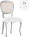 Stoelhoes Eysa BRONX Wit 50 x 5 x 50 cm 2 Stuks