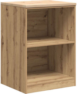 vidaXL - Garagekast - 60x51x85 - cm - massief - grenenhout - artisan - eikenkleurig