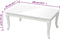 vidaXL - Salontafel - 100x50x42 - cm - bewerkt - hout - hoogglans - wit