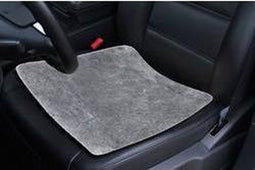 HP Autozubehör 19764 Zitkussen 1 stuks Echt lamsvel Antraciet Bestuurder