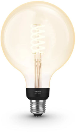 Philips Hue - Filament globe XL G125/E27 - Slimme LED-lamp - Warmwit licht