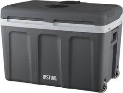 DistinQ Elektrische Koelbox - 40L - Koel- en opwarmfunctie - Grijs