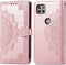 iMoshion Hoesje Geschikt voor Motorola Moto G 5G Hoesje Met Pasjeshouder - iMoshion Mandala Bookcase - Rosé Goud