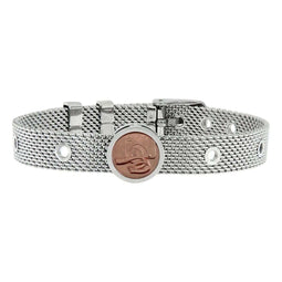 Talent Jewels TJA-3-07-02-1-235 - Uniseks Armband - Verzilverd - Zilverkleurig