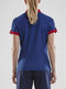 Craft Pro Control Polo Dames - Sportpoloshirt - Korte mouw - Marine / Rood - M