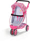 BABY born Deluxe - Poppenwagen - Verstelbare duwgreep - Inklapbaar