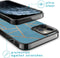 iMoshion Hoesje Geschikt voor iPhone 12 Pro / 12 Hoesje Siliconen - iMoshion Design hoesje - Blauw / Meerkleurig / Goud / Blue Graphic