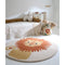 Tapis enfant rond petit lion TIAGGO