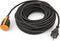 Relectric RELEC493791 - Verlengsnoer - 20m - IP44 - Randaarde - Zwart