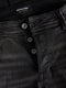 JACK & JONES Glenn Fox - slim fit jeans - Super Stretch - zwart denim