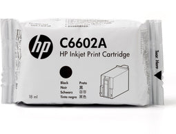 HP C6602A - Inktcartridge - Hoge printsnelheid en korte droogtijd - Zwart