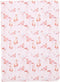 Tablet Hoes Geschikt voor iPad Air 2 (2014) - 360° Draaibare Design Bookcase - Roze / Meerkleurig /Flamingo