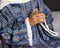 Cosas Hoodie Deken - Plaid met Mouwen - Fleece - Blauw - 180x130cm