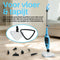 Kymo 9 in 1 Stoomreiniger - Stoommop - 99,9% bacteriën doden - (2 microvezeldoeken)