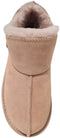 Warmbat Willow Suede - Dames Sloffen - Suède - Grijsbruin