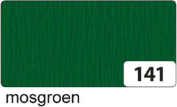 Folia crêpepapier mosgroen