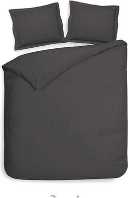 Heckettlane Punto - Dekbedovertrek - Lits-jumeaux - 240x200/220 cm - Dark Gull Grey