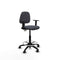 Piqueras y Crespo B1D01RN - Bureaustoel - Hoogteverstelbaar met armleuning - Donker grijs