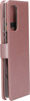 Mobiparts Galaxy A72 (2021) - Wallet Case - Saffiano motief - Roze