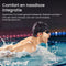 Shokz OpenSwim Pro - Waterdichte Sporthoofdtelefoon - Bone Conduction - Bluetooth & MP3 - Grijs