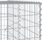 vidaXL - Schanskorf - 800x100x200 - cm - gegalvaniseerd - ijzer - zilverkleurig