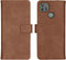 iMoshion Hoesje Geschikt voor Motorola Moto G9 Power Hoesje Met Pasjeshouder - iMoshion Luxe Bookcase - Bruin