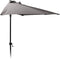 Parasol - Half Rond - Balkonparasol - 250 cm - Antraciet