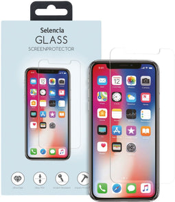 Selencia Gehard Glas Screenprotector - iPhone 11 Pro / Xs / X - 9H gehard glas - Vingerafdrukbestendig