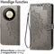 iMoshion Hoesje Geschikt voor Honor Magic 6 Lite Hoesje Met Pasjeshouder - iMoshion Mandala Bookcase - Grijs