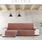 Bankbedekking Eysa VALERIA Terra cotta 100 x 110 x 240 cm